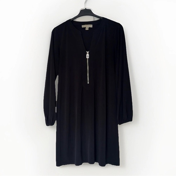 Michael Kors Dresses & Skirts - Michael Kors Black Long Sleeve Dress with Zipper